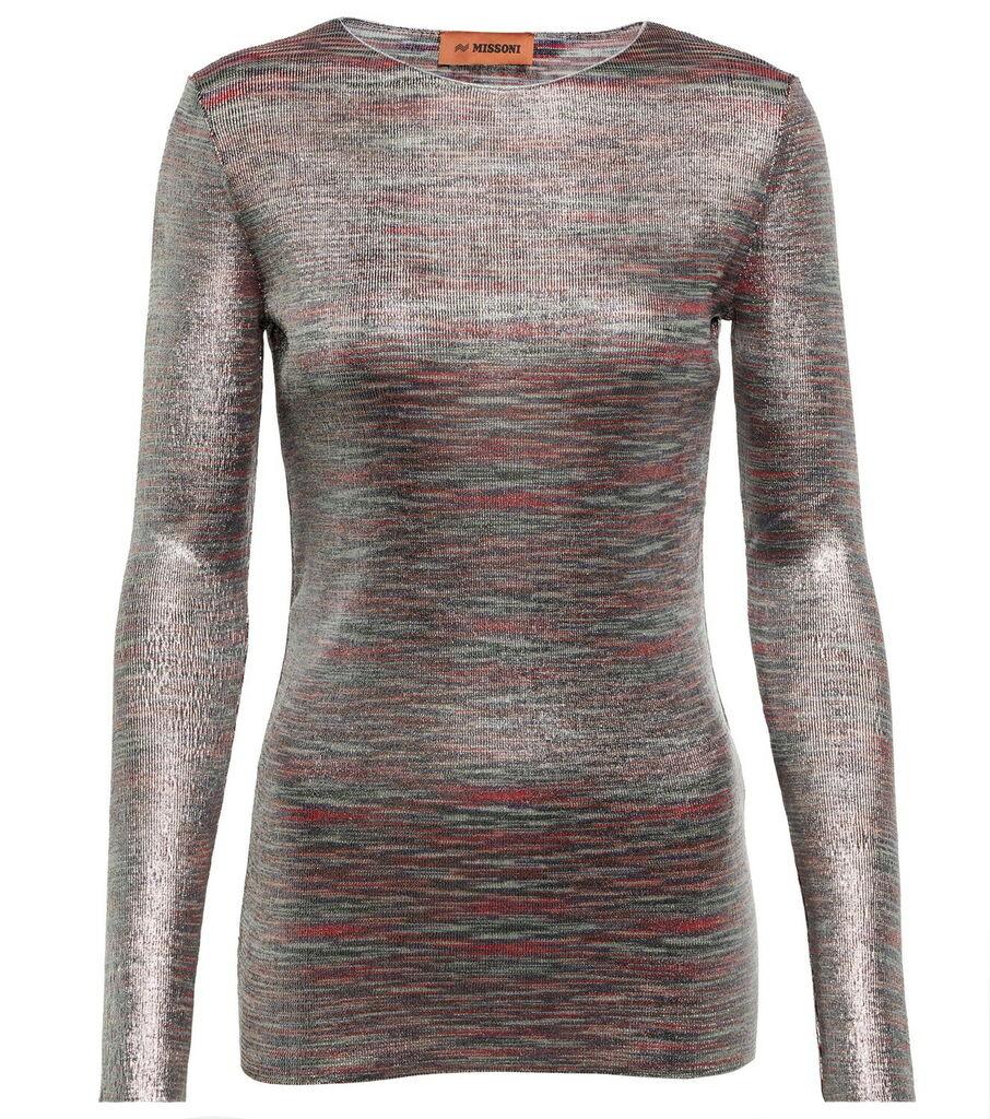 Missoni Ženski džemper DS22WN1JBK017V-FM0BU, Sivi