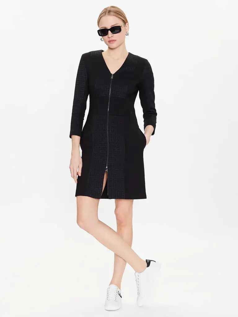 Karl Lagerfeld Ženska haljina 226W1300-999, Crna