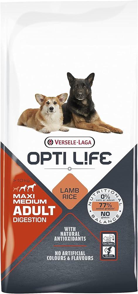 Versele Laga Opti Life Hrana za pse, Jagnjetina i pirinač, 2,5 kg