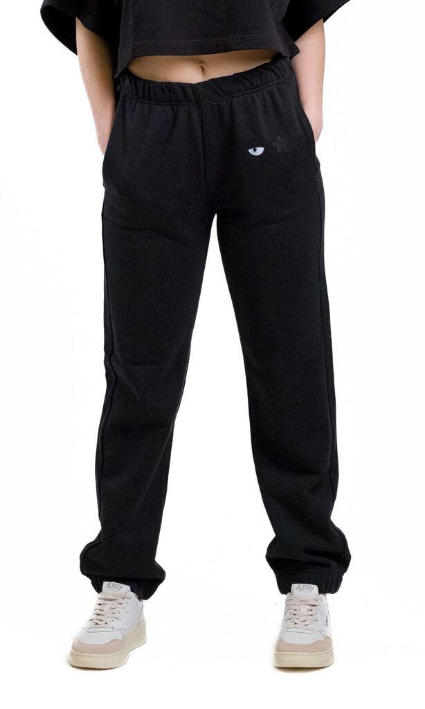 Chiara Ferragni Ženski donji deo trenerke 74CBAT03-CFT02-899, Crni