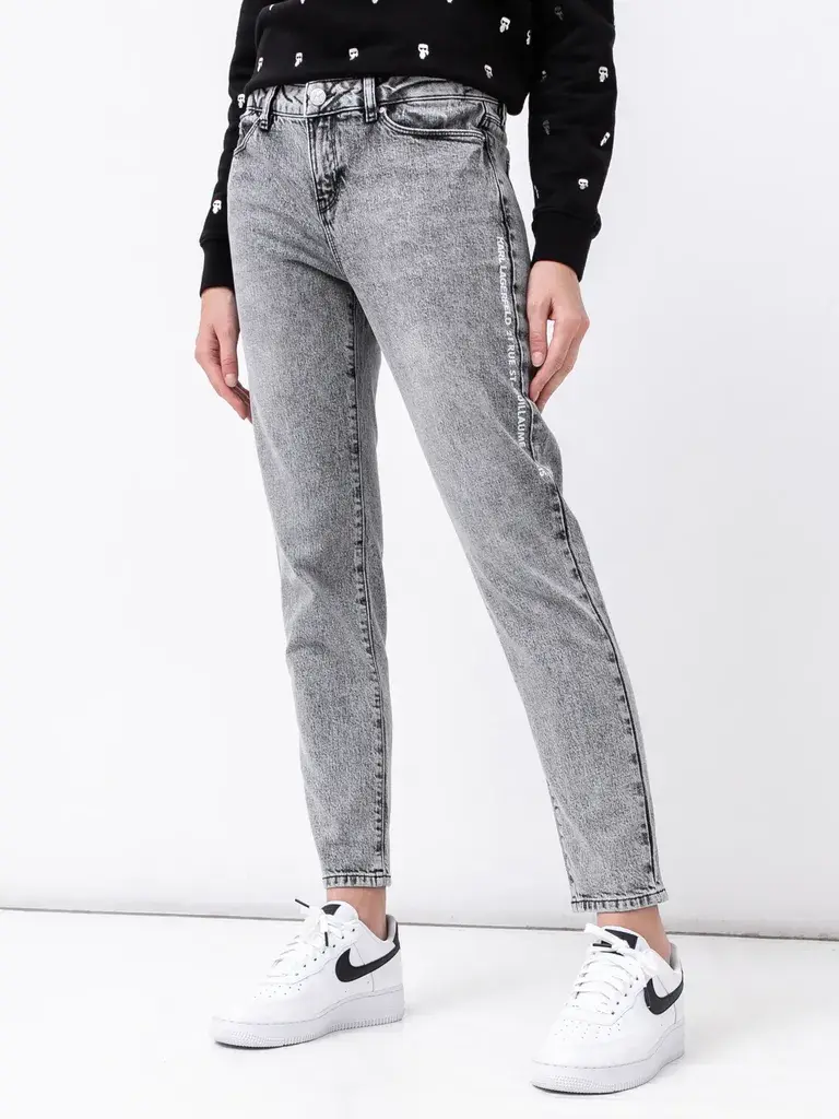 Karl Lagerfeld Ženske farmerke 211W1100-14, Tamnosive