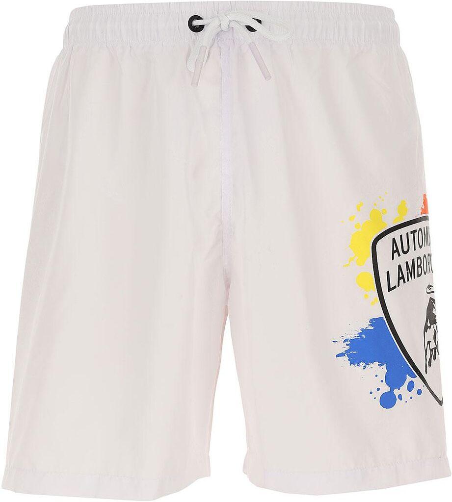 Lamborghini Muški šorc E2XWBIS4-005, Beli