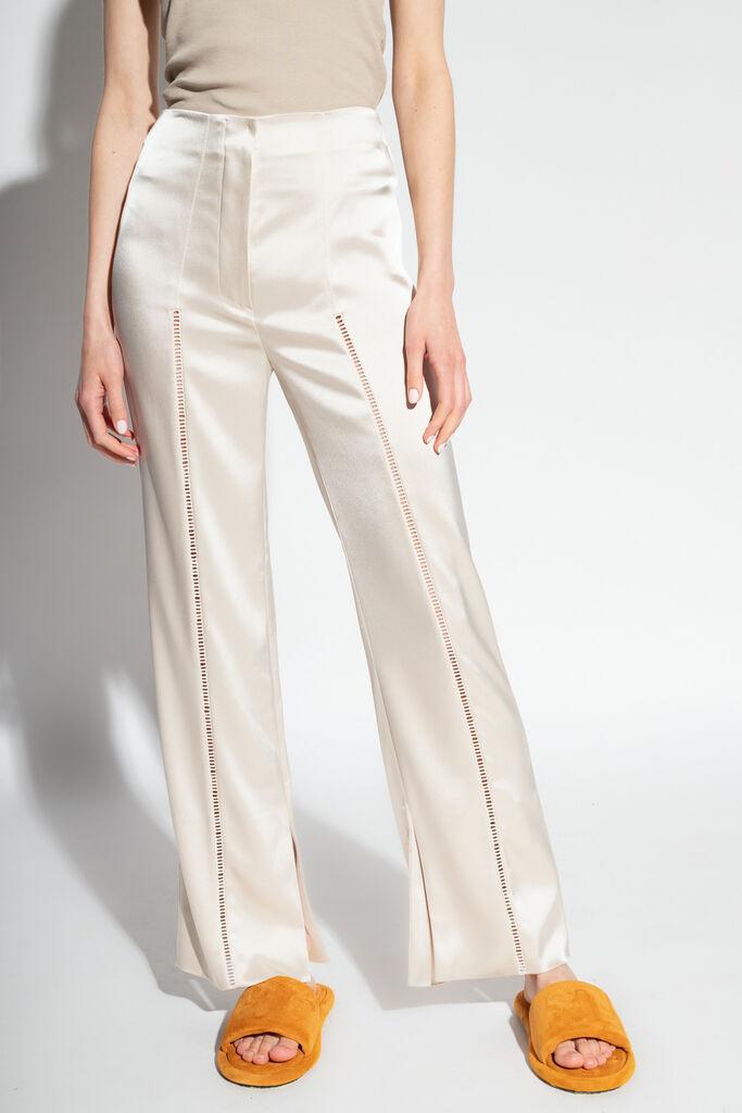 Nanushka Ženske pantalone NW22SSPA00972, Krem