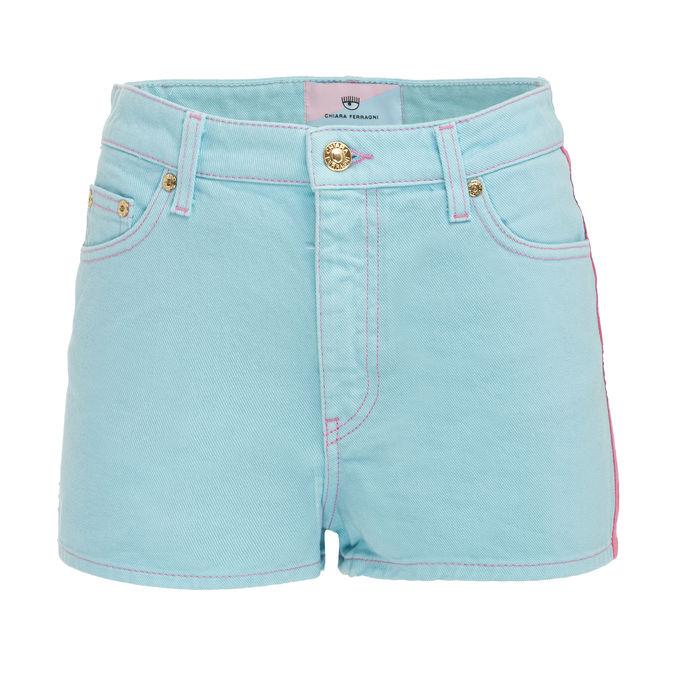 Chiara Ferragni Ženski šorc 72CBD508EW001TC2-216, Plavi