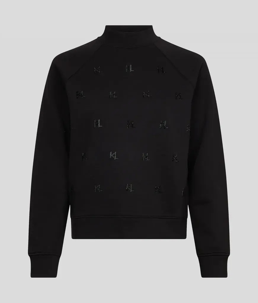 Karl Lagerfeld Ženski duks 226W1800-999, Crni