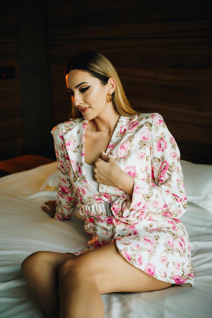 Obuća Trend Ženski sako Lana, Beli