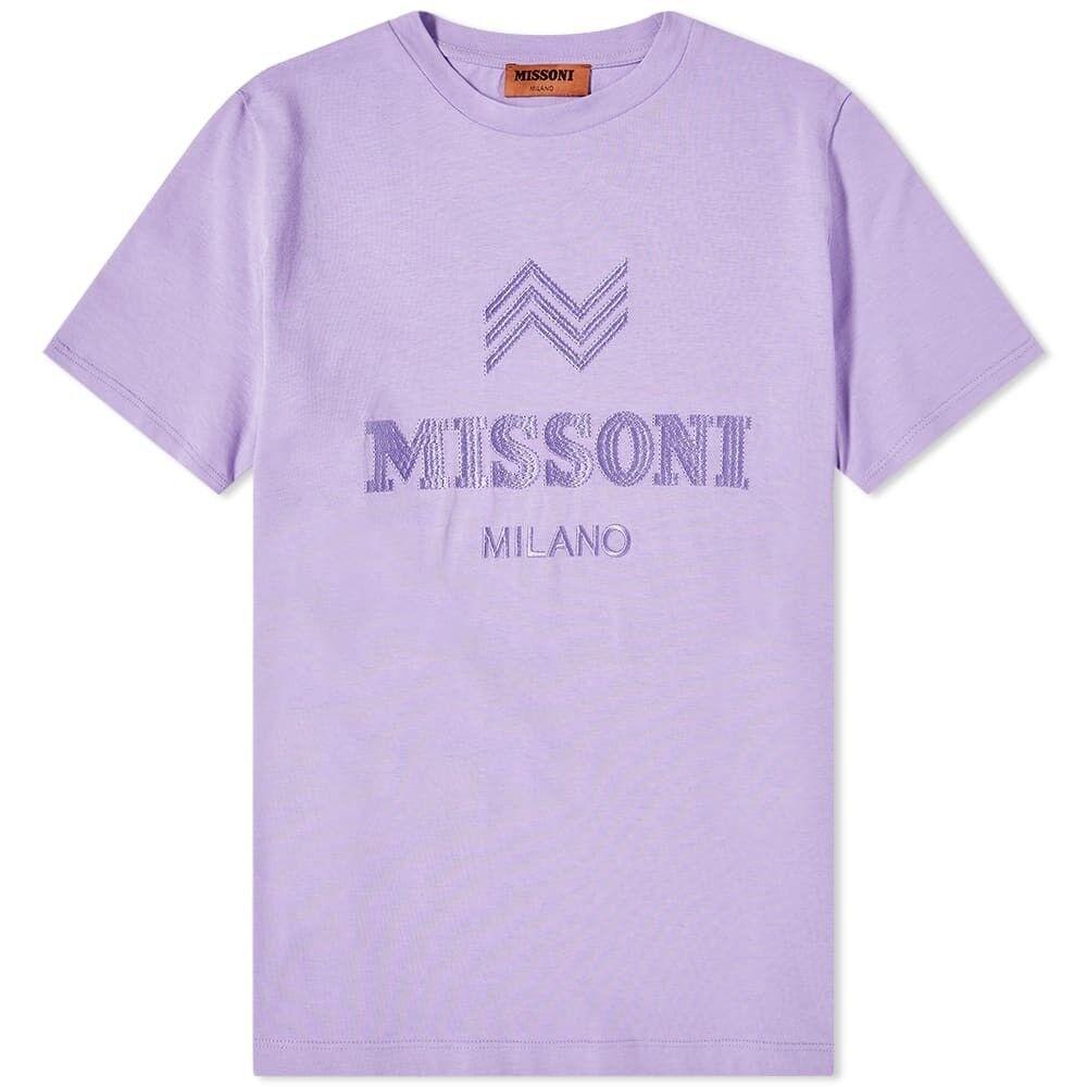 Missoni Ženska majica kratkih rukava DS22SL0BBJ00A3-63720, Ljubičasta
