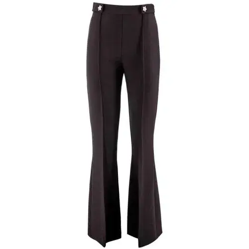 Chiara Ferragni Ženske pantalone 73CBA144N0103-899, Crne