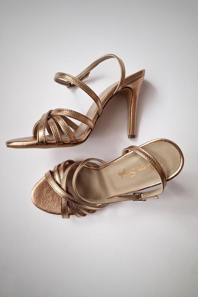 Obuća Trend Ženske štikle Glorija, Bronzane