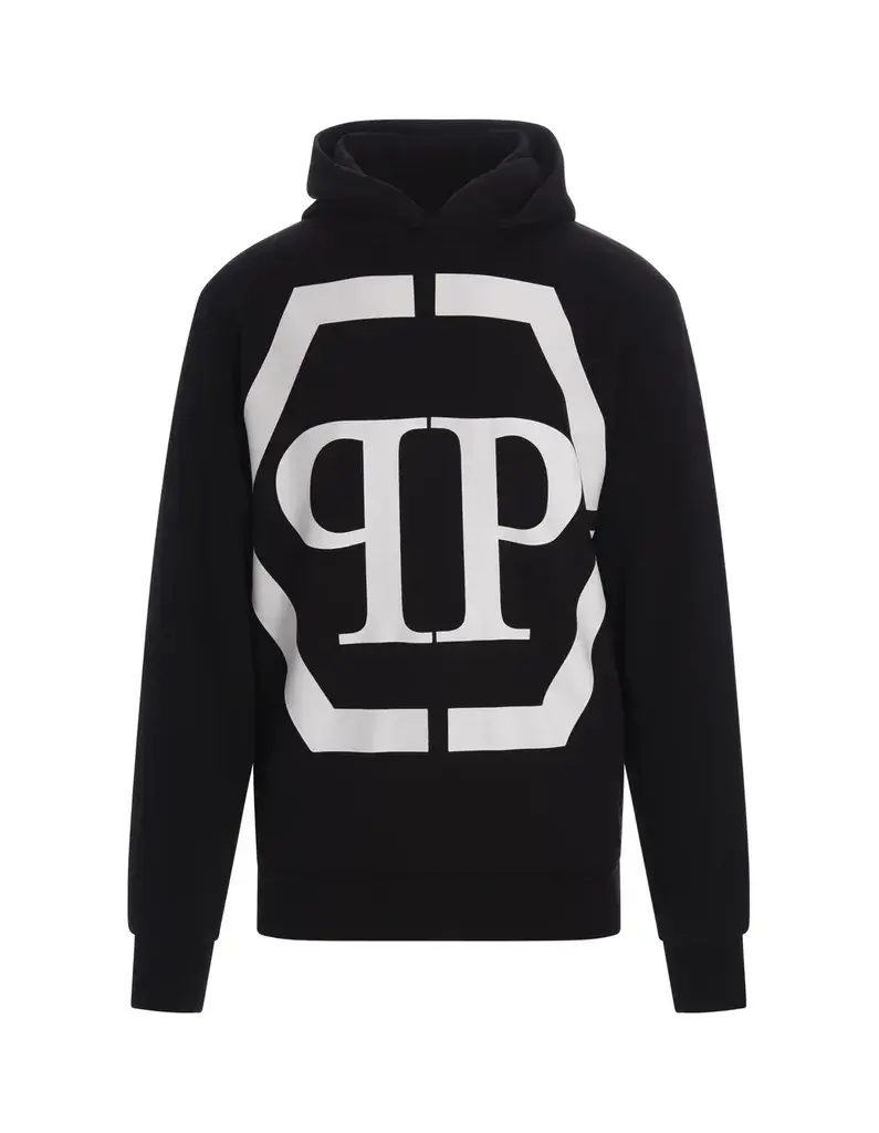 Philipp Plein Muški duks FABJB2710PJY002N-0201, Crni