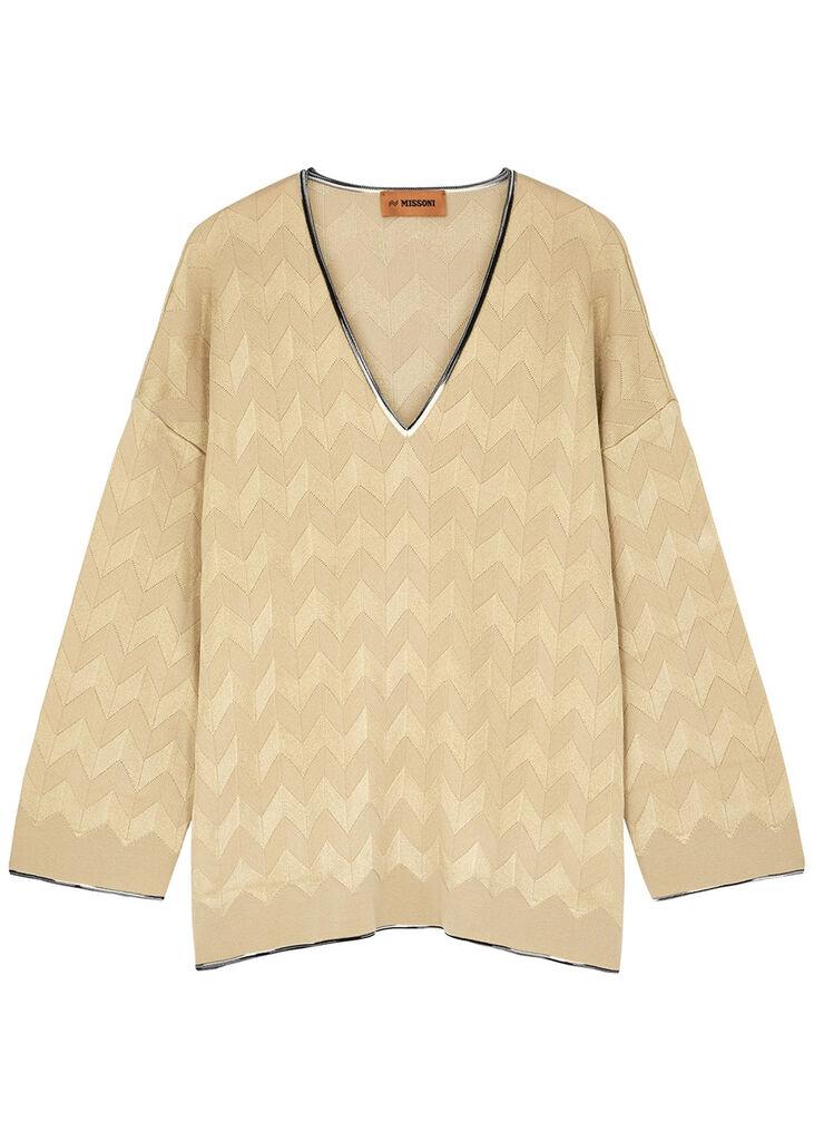 Missoni Ženski džemper MIDS22WN00-41108, Bež