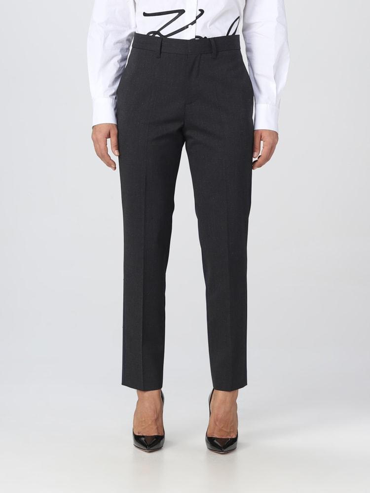 Karl Lagerfeld Ženske pantalone 226W1062-229, Tamnosive