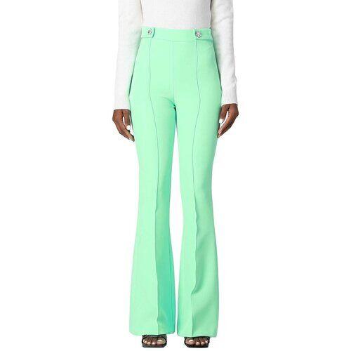 Chiara Ferragni Ženske pantalone 73CBA144N0103-104, Zelene