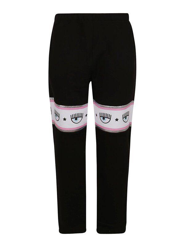 Chiara Ferragni Ženski donji deo trenerke 73CBAT03CFT07-899, Crni