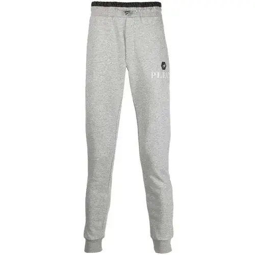 Philipp Plein Muški donji deo trenerke FABJT2073PTE003N-10, Sivi