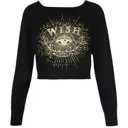 Ermanno Firenze Ženski džemper D38ETMG07BAT-MF099, Crni