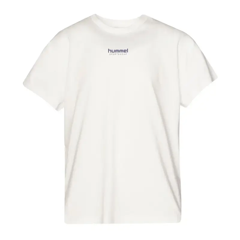 Hummel Majica za devojčice Hmlpeter Oversize, Bela