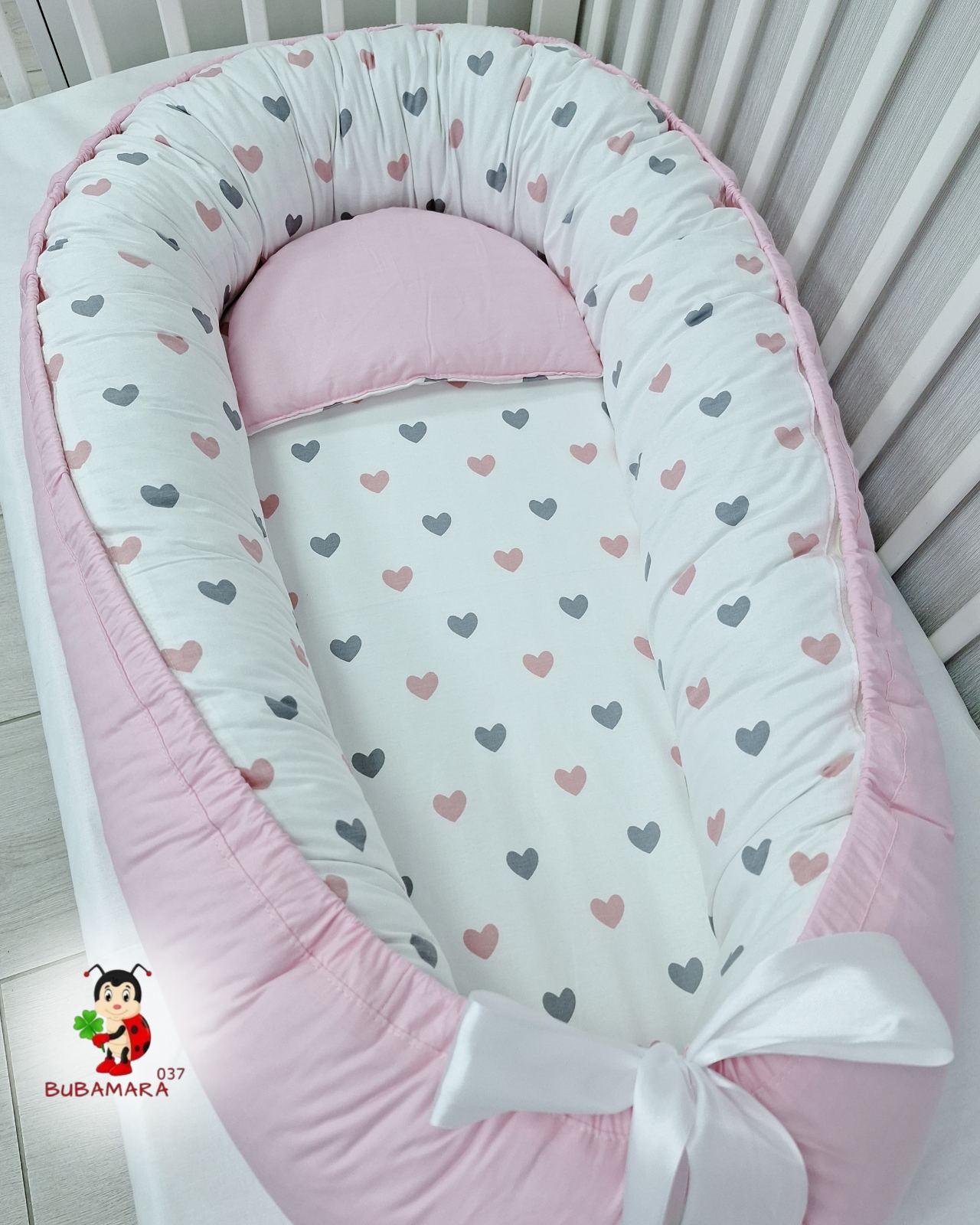 Bubamara037 Gnezdo za bebe, Roze