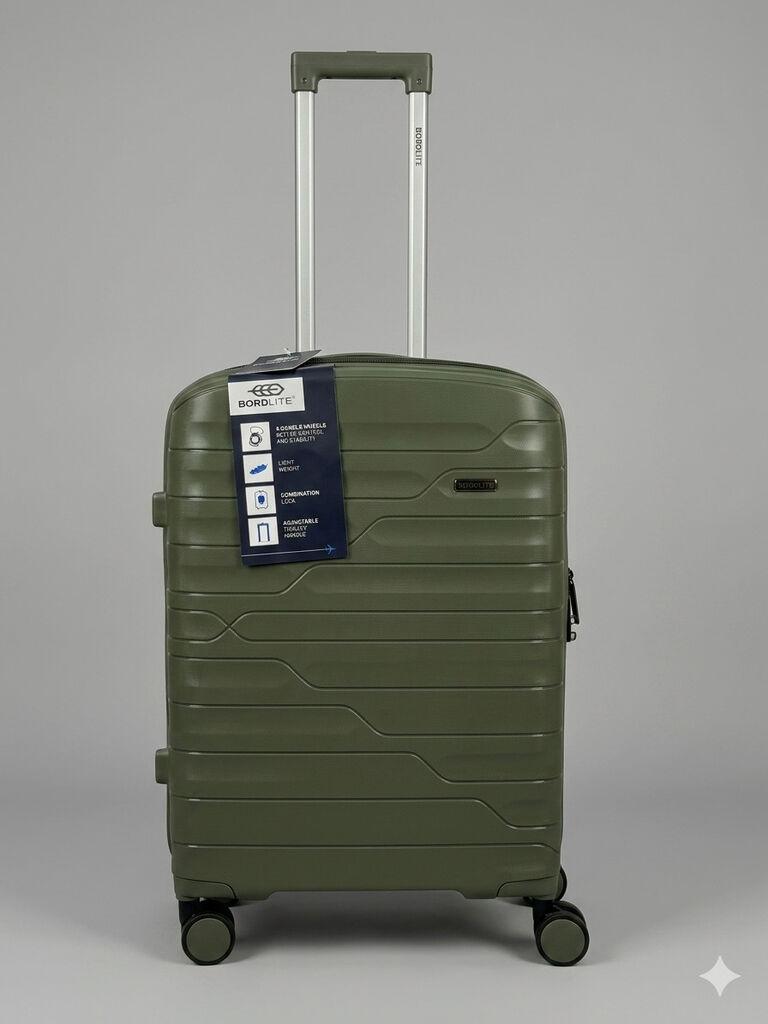 Bordlite Srednji Kofer JB2092, 42x66x25 cm, Maslinasti