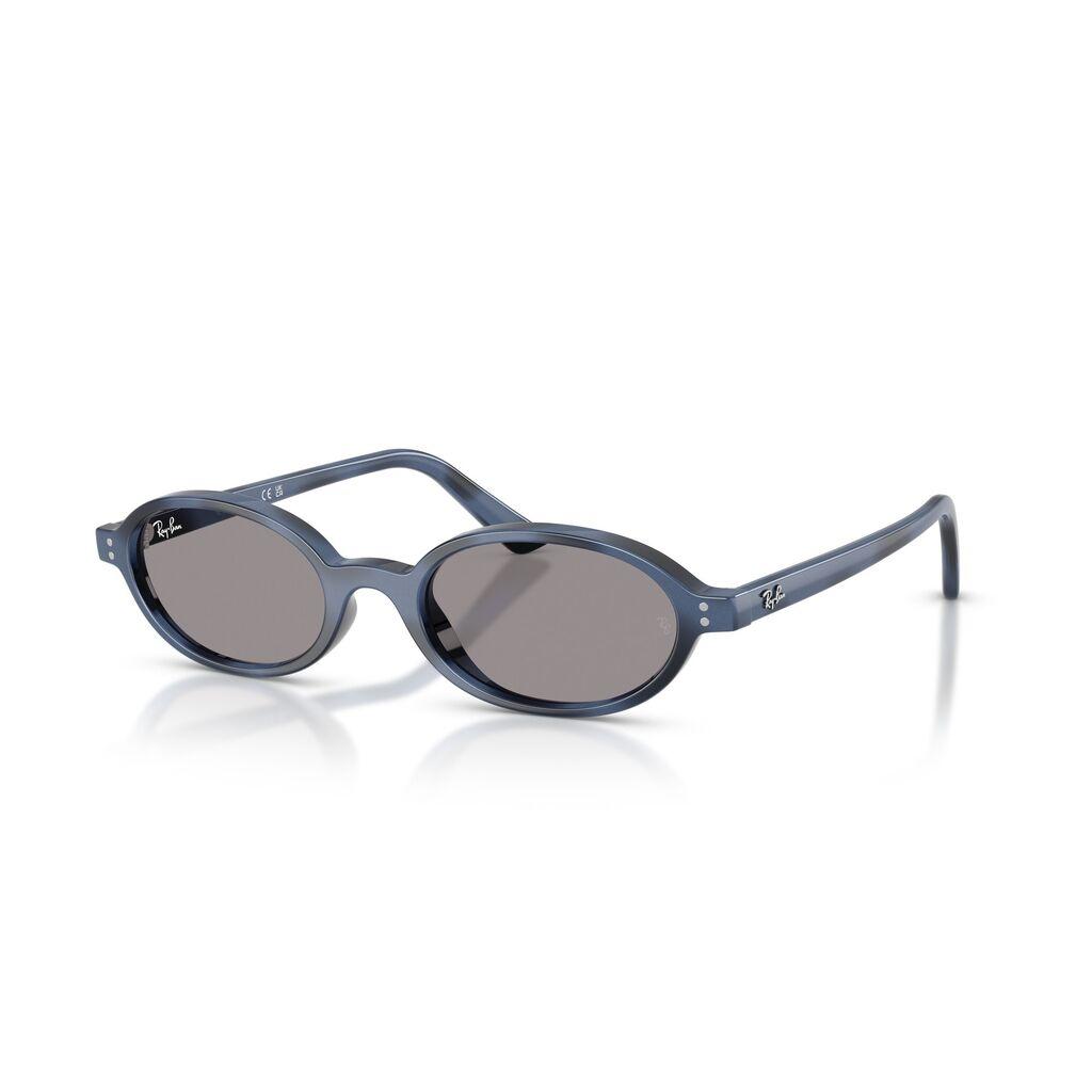 Ray-Ban Sunčane naočare Khal Bio-Based 0RB4472 6855/1, Ovalne, Plave