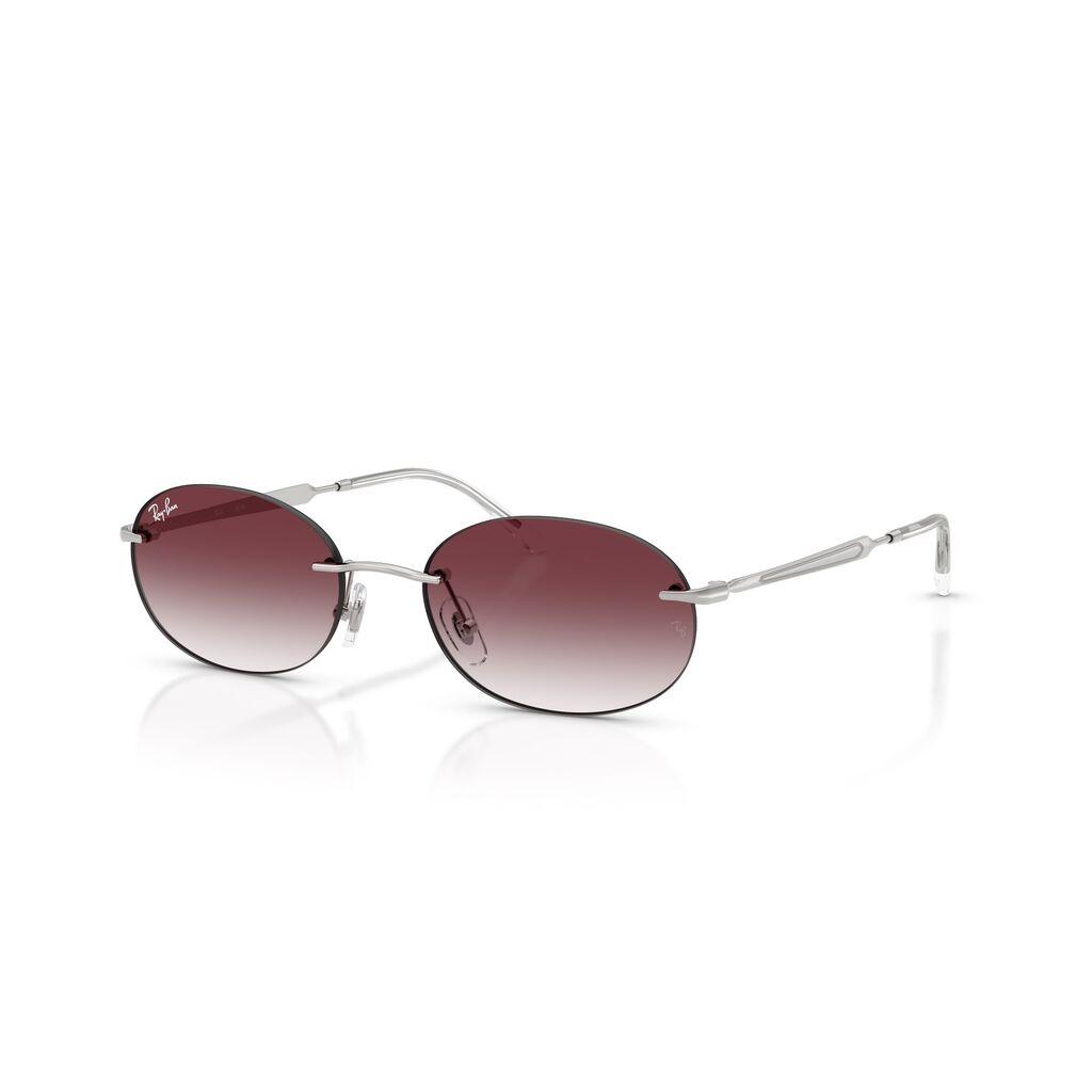 Ray-Ban Sunčane naočare 0RB3767 003/8H, Ovalne, Srebrne