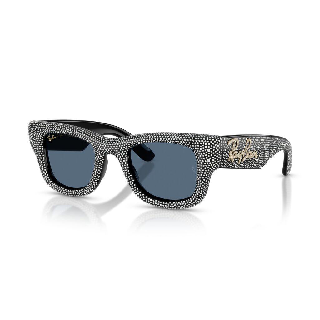 Ray-Ban Sunčane naočare x A$AP Rocky Wayfarer Puffer 0RB4940BP 686580, Polarizovane, Crne