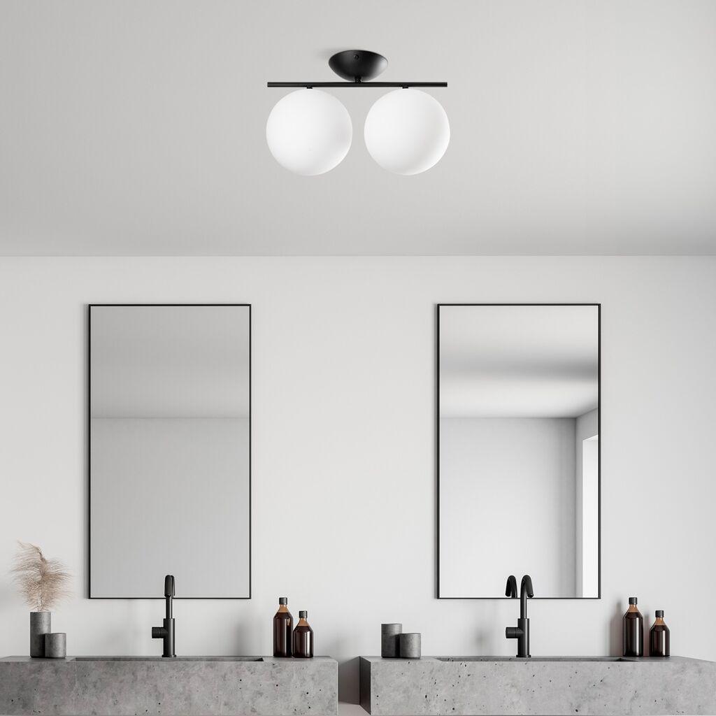 Opviq Luster Luminar-14115, 42x20x27cm, IP20, Belo-crni