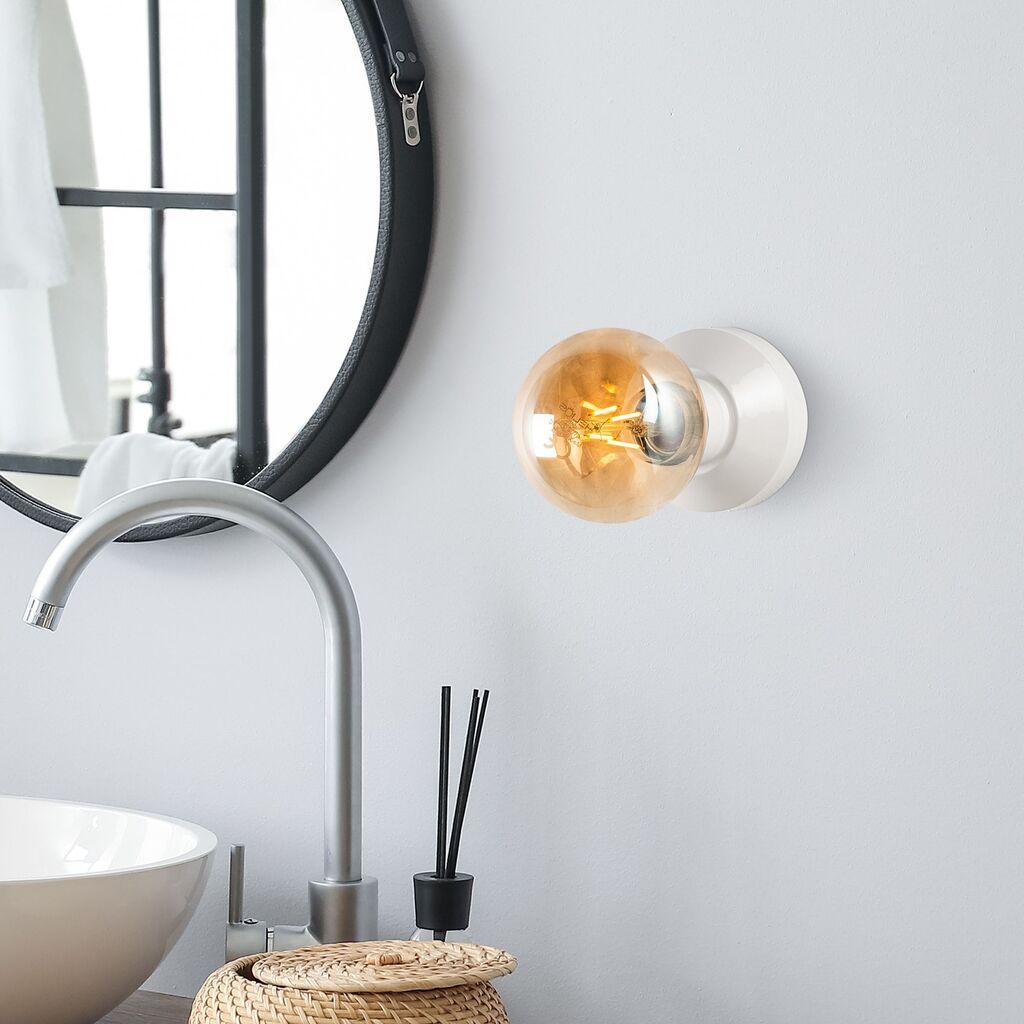 Opviq Zidna lampa Spot-14206, 10x8x10cm, IP20, Bela