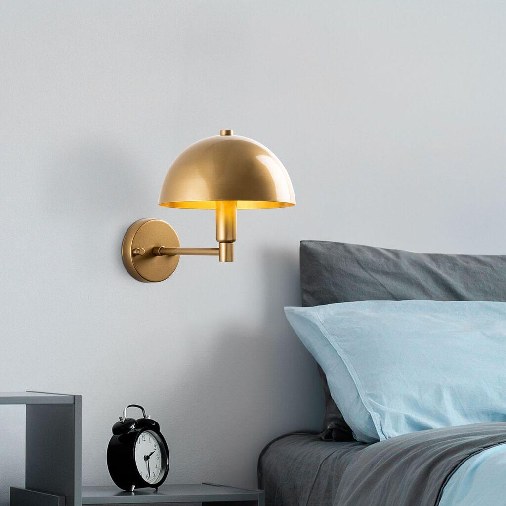 Opviq Zidna lampa Togg-14838, 20x29x24cm, IP20, Zlatna boje