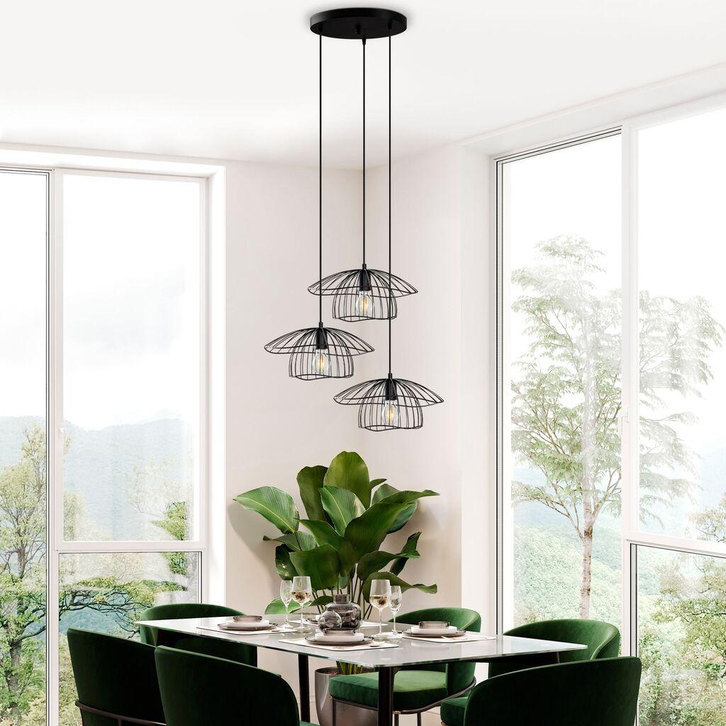 Opviq Luster Mantar-6500-S-1, 68x68x110cm, IP20, Crni