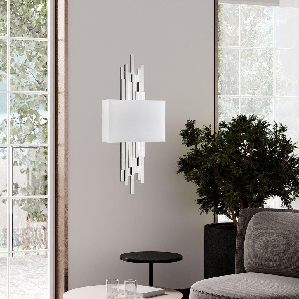 Opviq Zidna lampa Axis-15121, 35x75x10cm, IP20, Bela