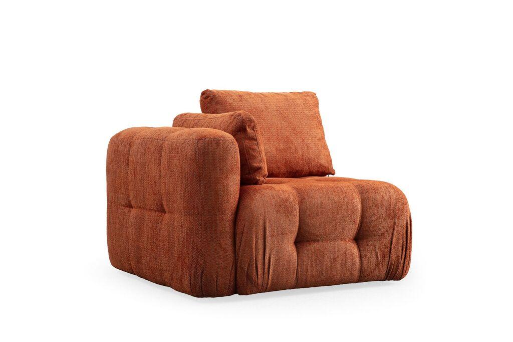 Atelier del Sofa Fotelja Amaris L1, 100 x 100 x 65 cm, Narandžasta