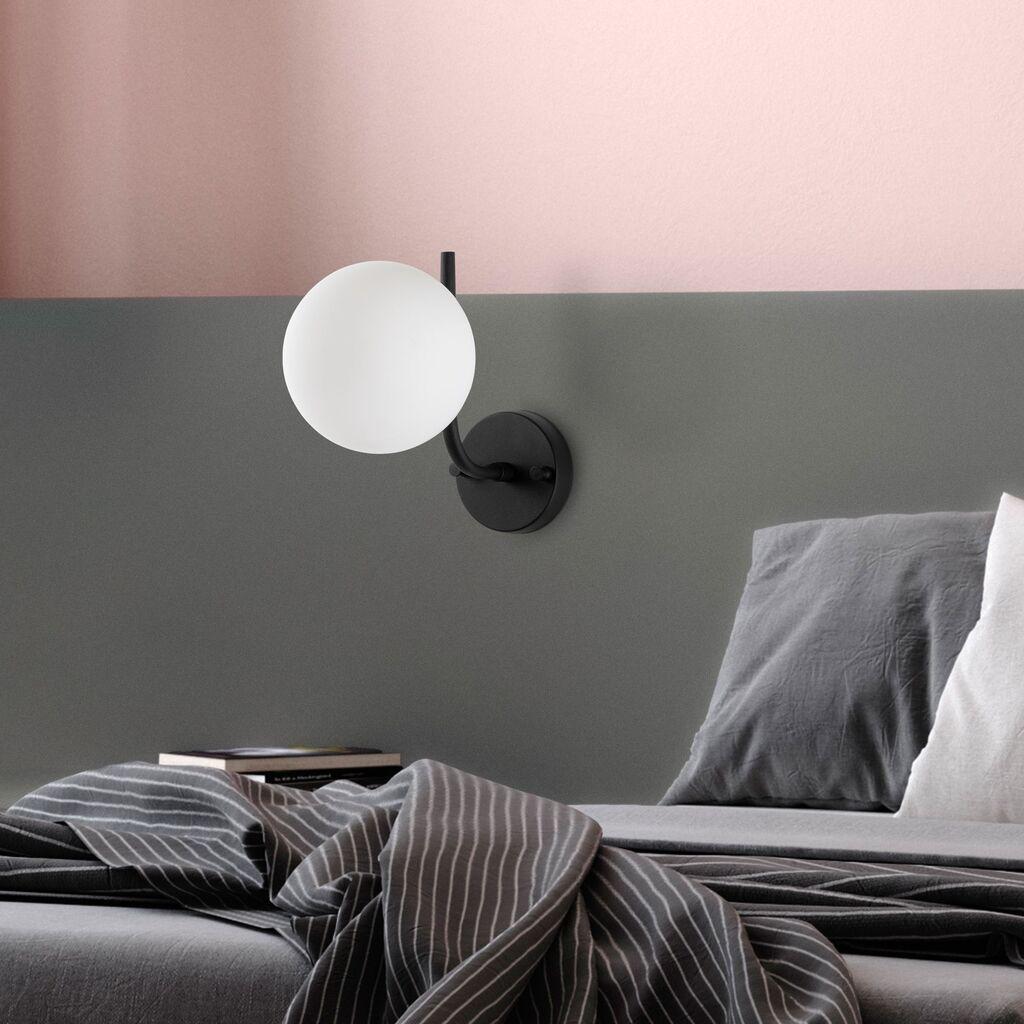 Opviq Zidna lampa Antler-15016, 15x29x23cm, IP20, Crno-bela