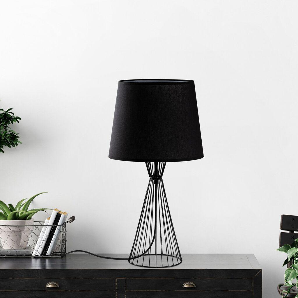 Opviq Stona lampa Telis-5371, 28x28x55 cm, IP20, Crna