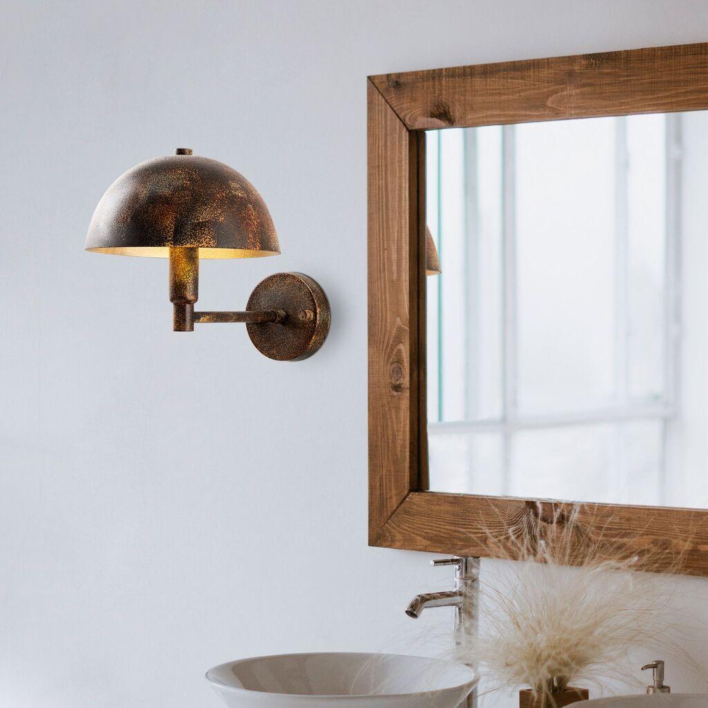 Opviq Zidna lampa Togg-14831, 20x29x24cm, IP20, Bronzana boje