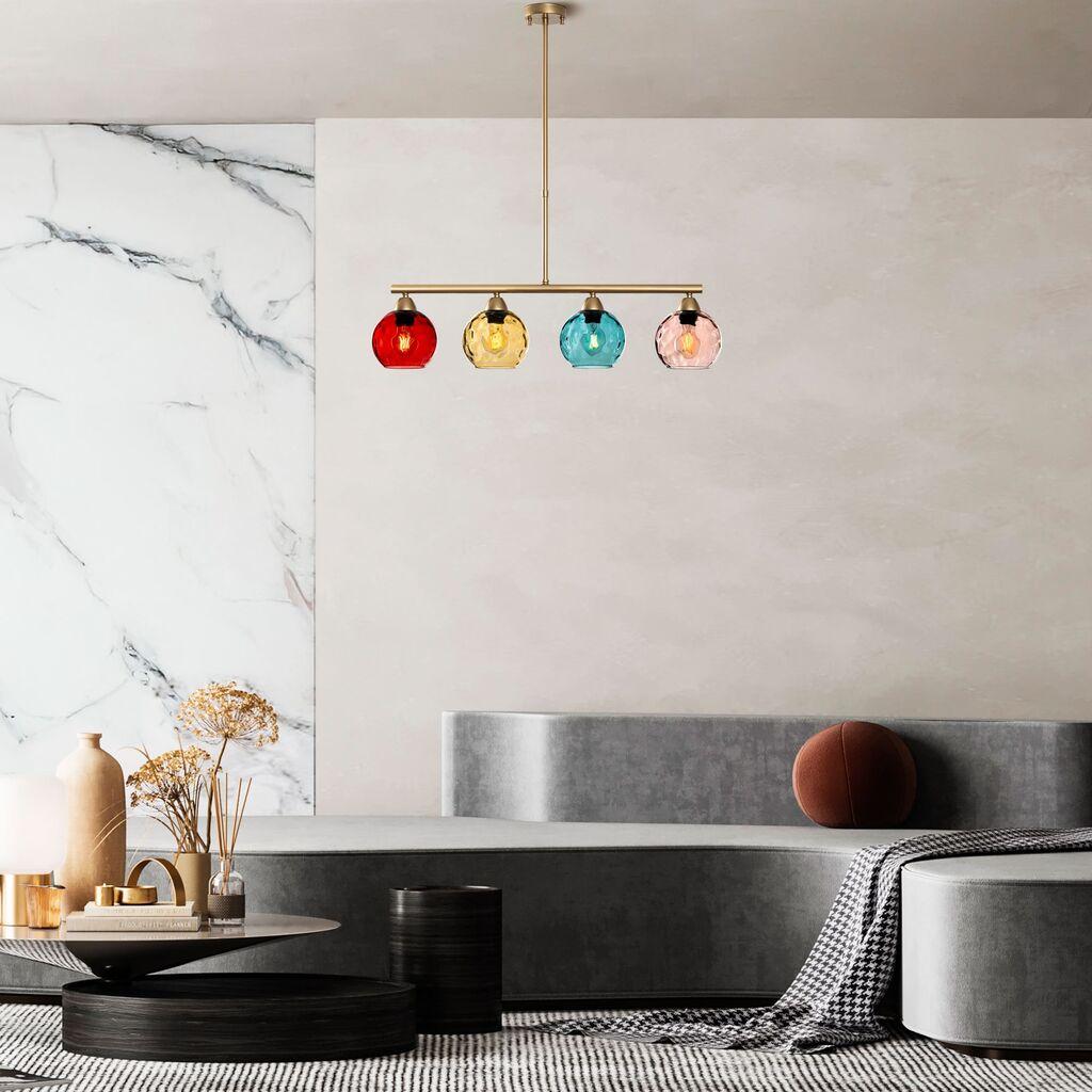 Opviq Luster Benek-15-14446, 80x15x80cm, IP20, Šareni