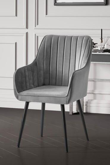 Hanah Home Set stolica Nova, 46x89x44 cm, 2 komada, Sive