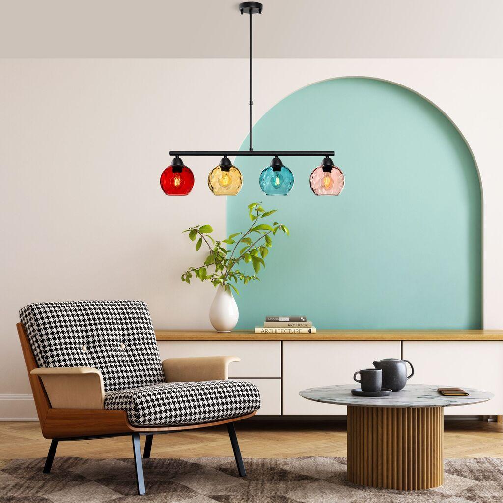 Opviq Luster Benek-15-14436, 80x15x80cm, IP20, Šareni