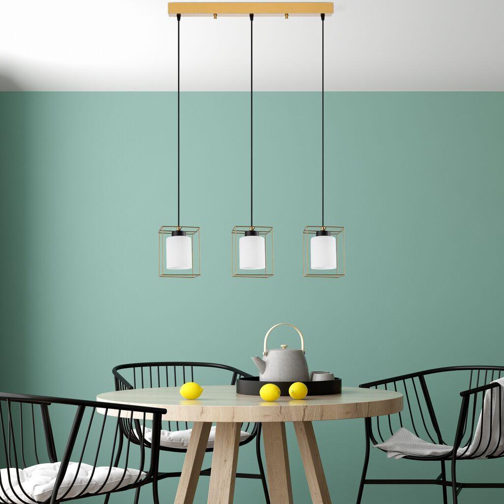 Opviq Luster Swank-702-8, 35x35x113cm, IP20, Belo-zlatne boje