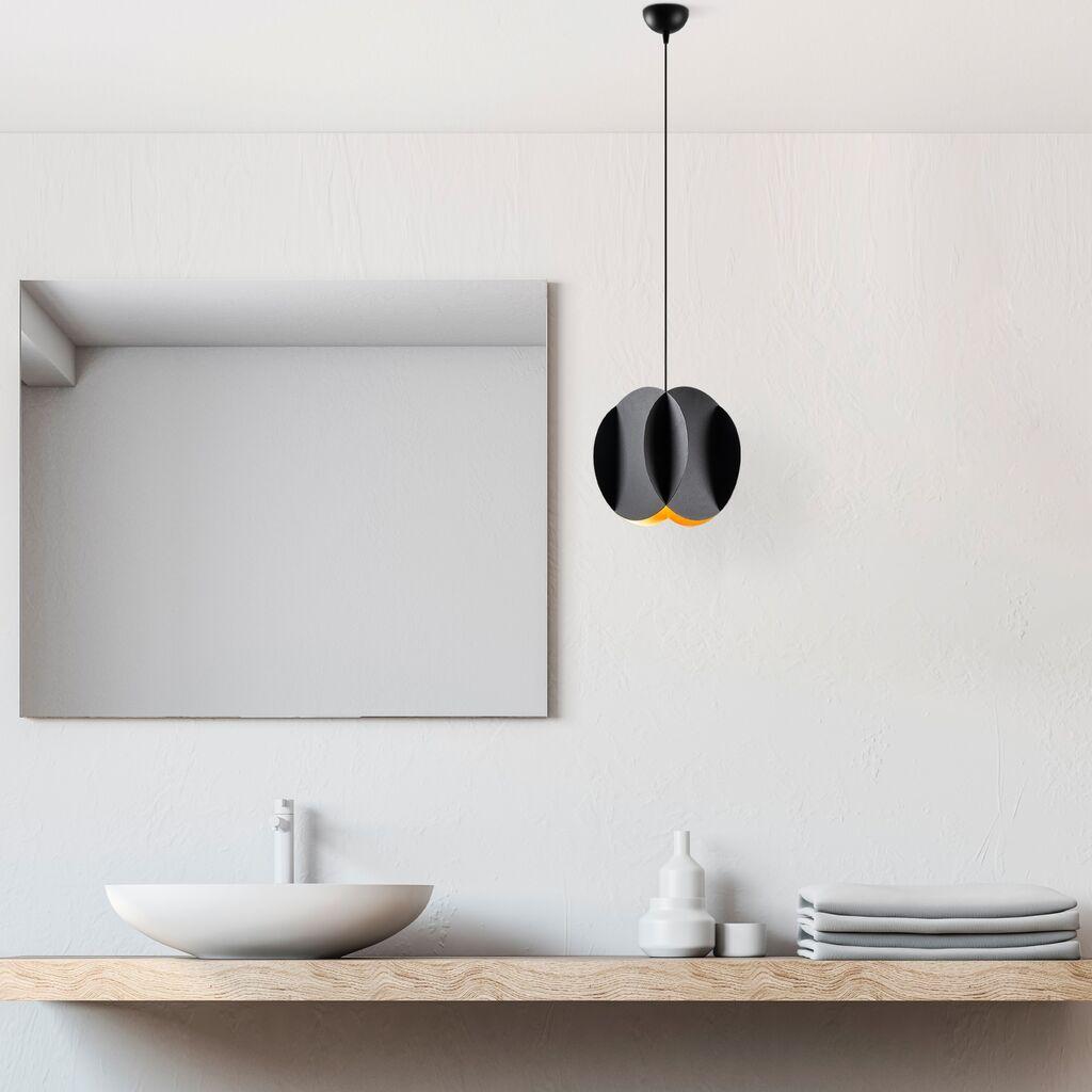 Opviq Luster Corner-13778-, 25cm, IP20, Crni