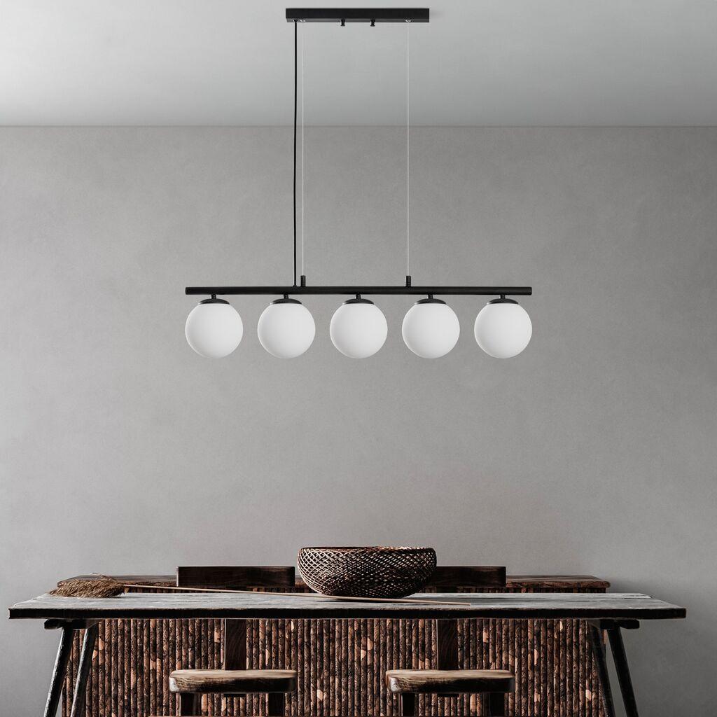 Opviq Luster Dual-13763, 15cm, IP20, Crno-beli