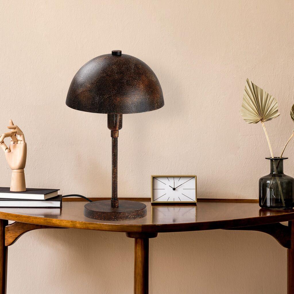 Opviq Stona lampa Togg-14801, 20x20x35 cm, IP20, Antracit