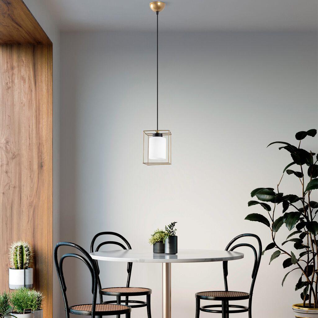 Opviq Luster Swank-702-6, O15, 17cm, IP20, Belo-zlatne boje