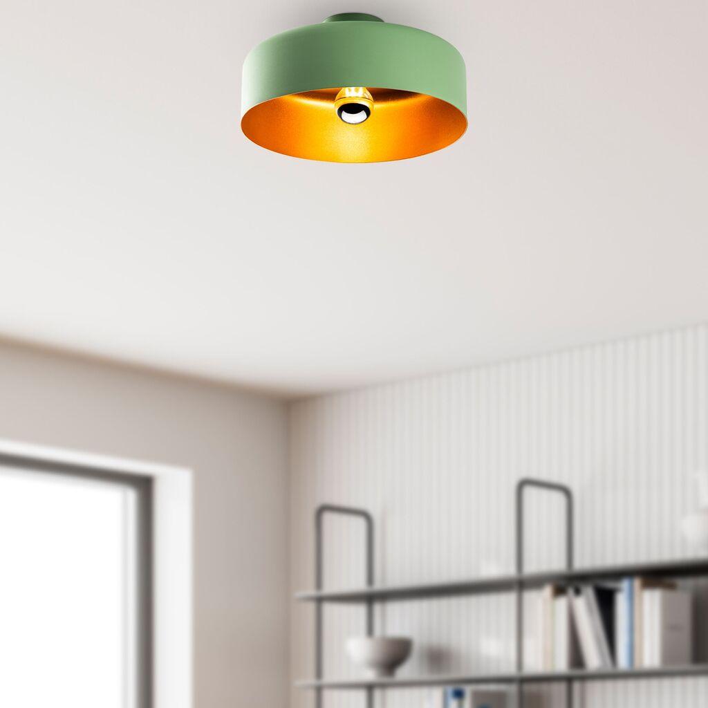 Opviq Luster Vesta-15077, 35x35x18cm, IP20, Zeleni