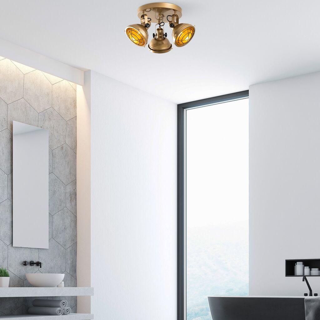 Opviq Luster Spoly-13799, 45cm, IP20, Zlatne boje