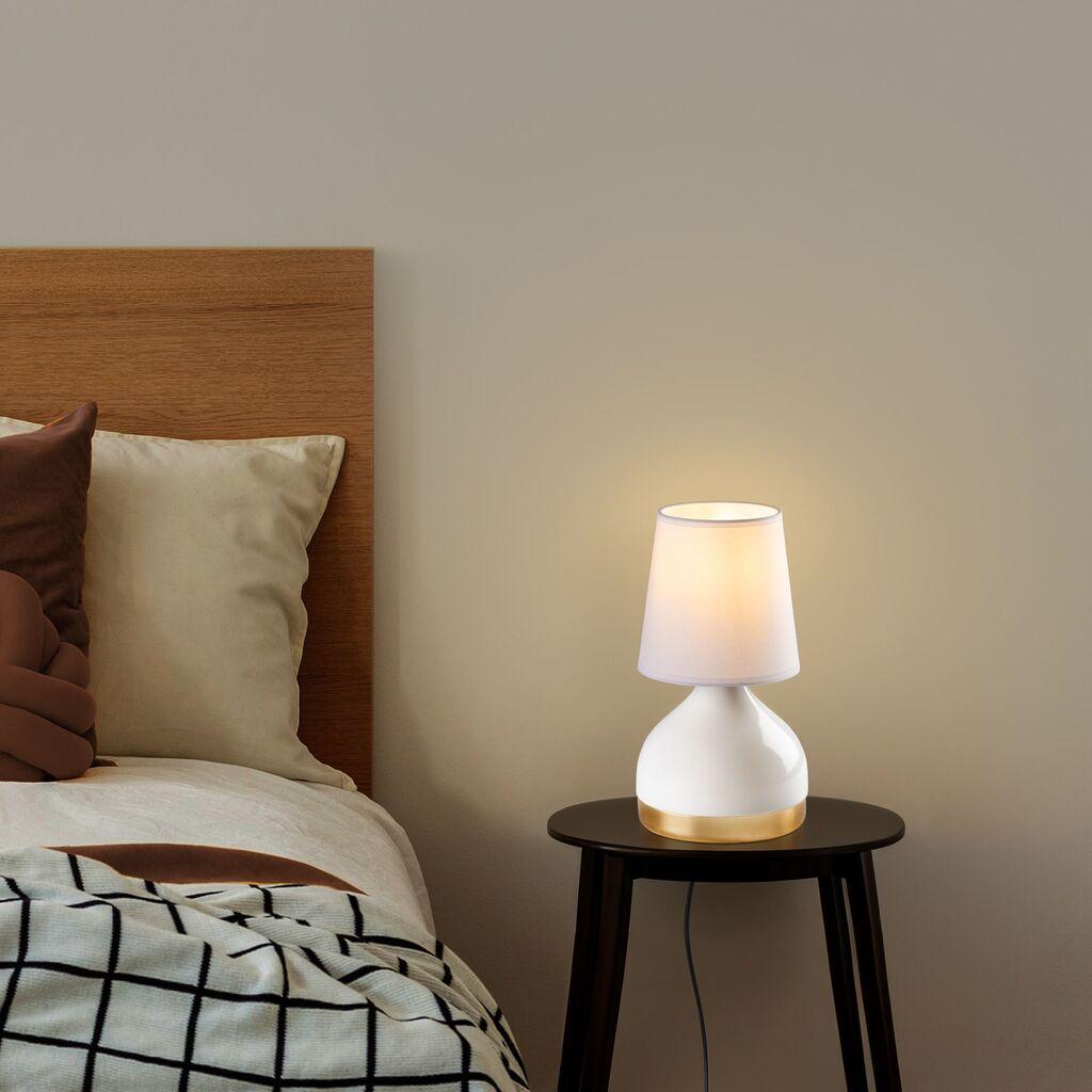 Opviq Set Stonih lampi 8023, 17x17x33 cm, IP20, 2 komada, Bela