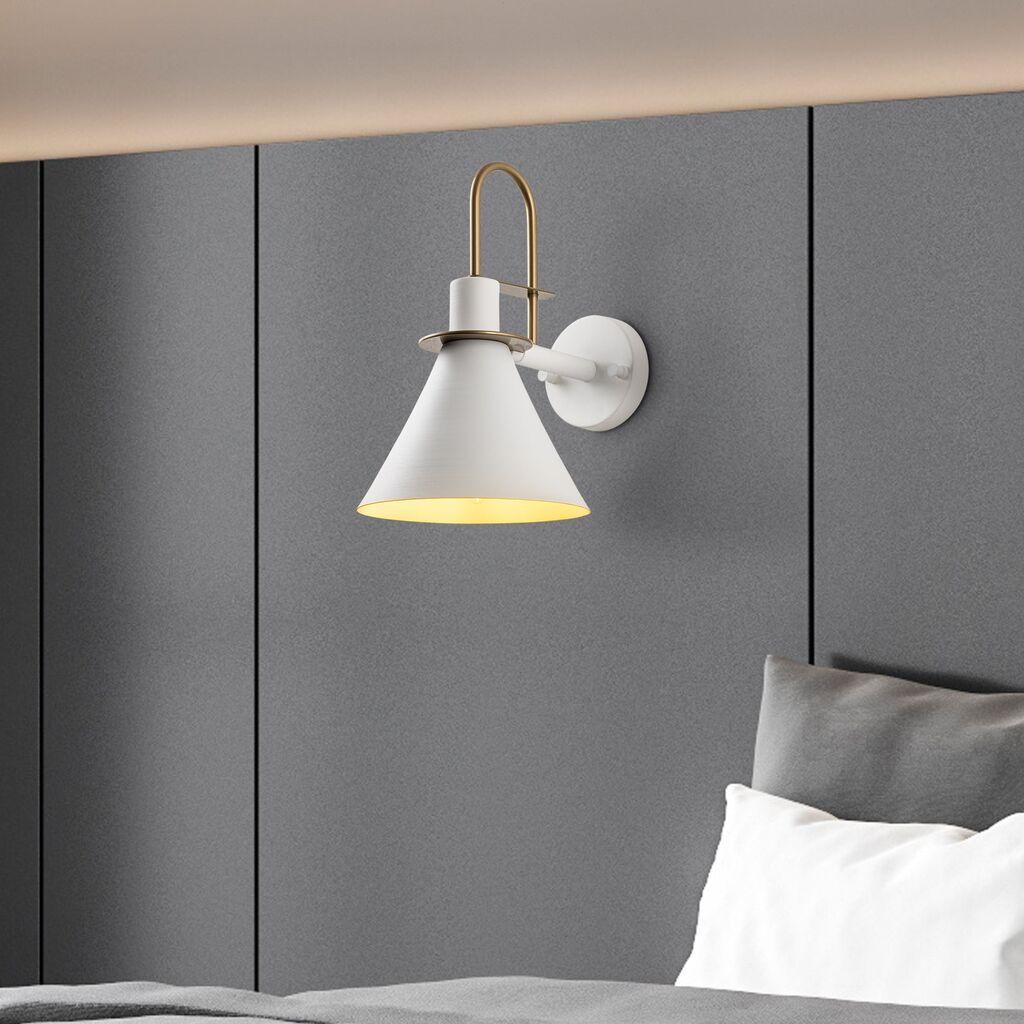 Opviq Zidna lampa Arco-15041, 19x26x32cm, IP20, Bela