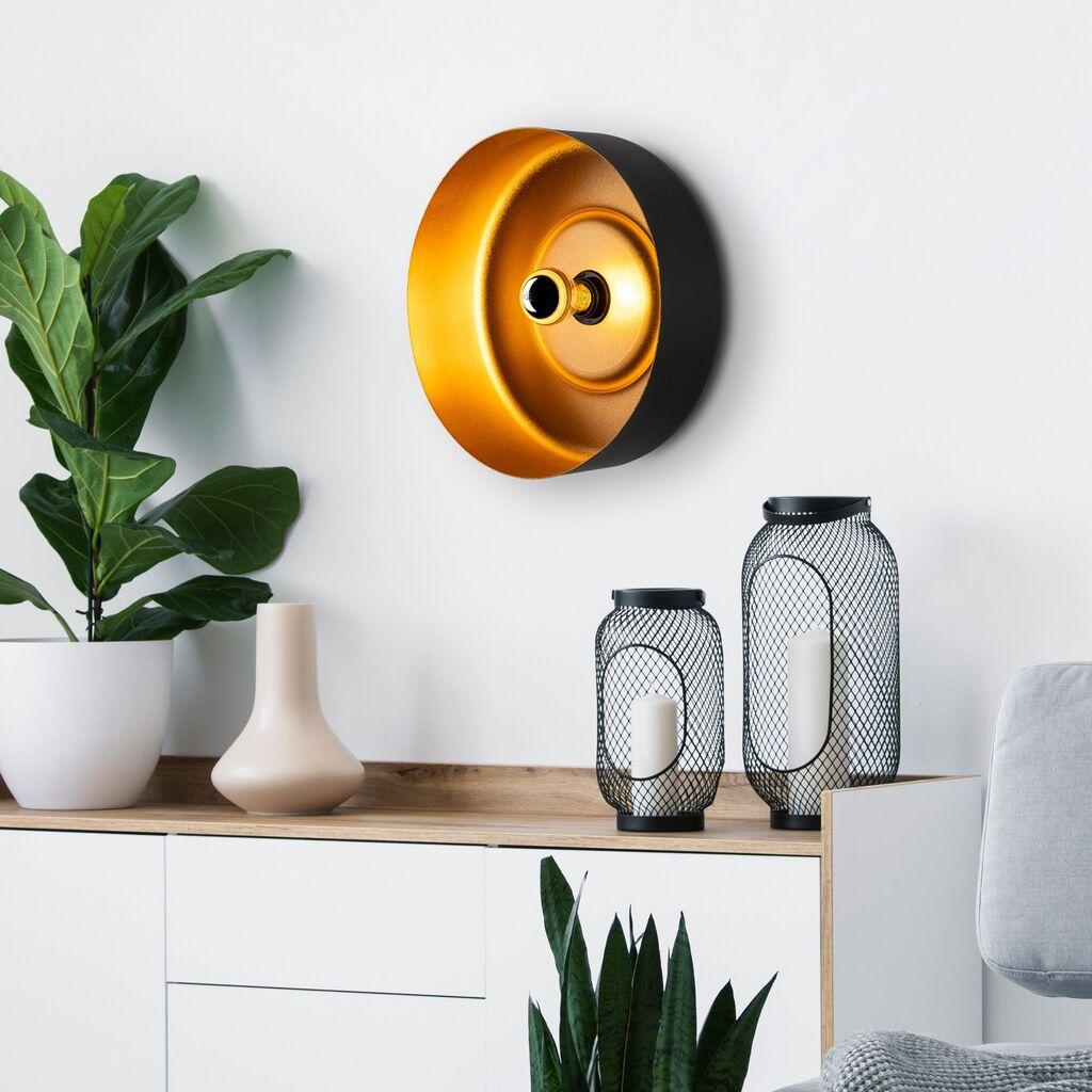 Opviq Zidna lampa Vesta-15070, 35x35x18cm, IP20, Crna