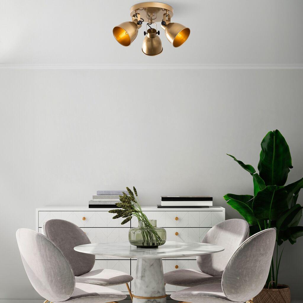 Opviq Luster Spotkafasi-13789, 46cm, IP20, Zlatne boje