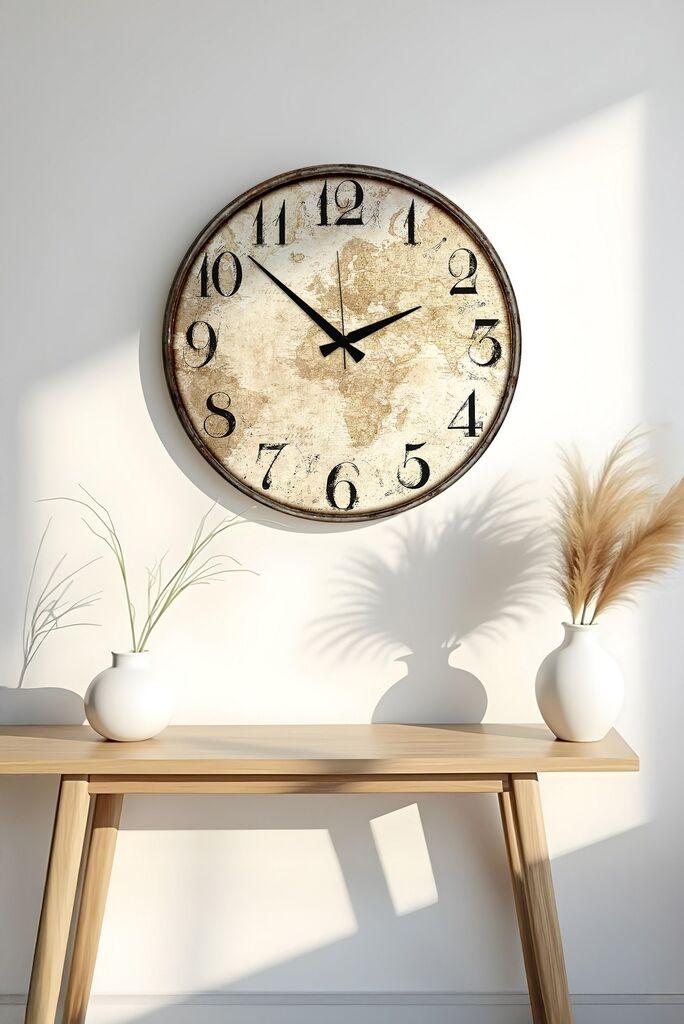 Wallity Zidni sat Huhuas00029, 50x50 cm, Bež